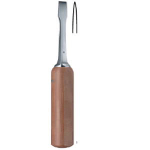 MINI=LEXER x =12 mm,Ferrozell handle 180mm 18cm BONE SURGERY- BONE CHISELS AND GOUGES