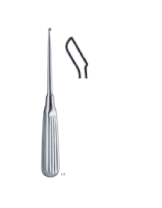 Bone Curette Oval Wide 4.4mm x 250mm