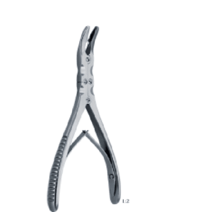 Bone Rongeurs Manufacturer In Sialkot Pakistan 3 Beyer X = 6 Mm 180Mm 18Cm Bone Surgery-Bone Rongeurs