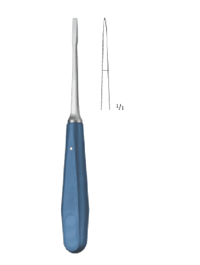 Lexer-Mini Osteotome 8mm x 180mm 1 LEXER-MINI x =8 mm,Osteotomes 180mm 18cm BONE SURGERY- BONE CHISELS AND GOUGES