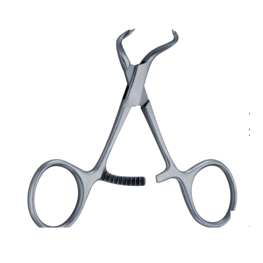 Reposition forceps with stepped tips 95mm 9.5cm 1 BS 14-1010-01