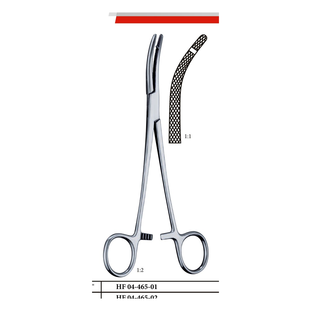 Heaney Hysterectomy Clamp 1 HF 04-465-00