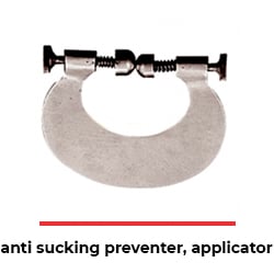 anti sucking preventer and applicator