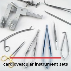 cardiovescular instrument sets