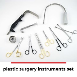 plastic surgery instruments set