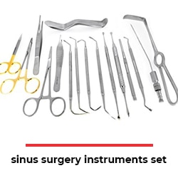 sinus surgery instruments set