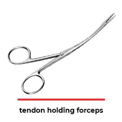 tendon holding forceps