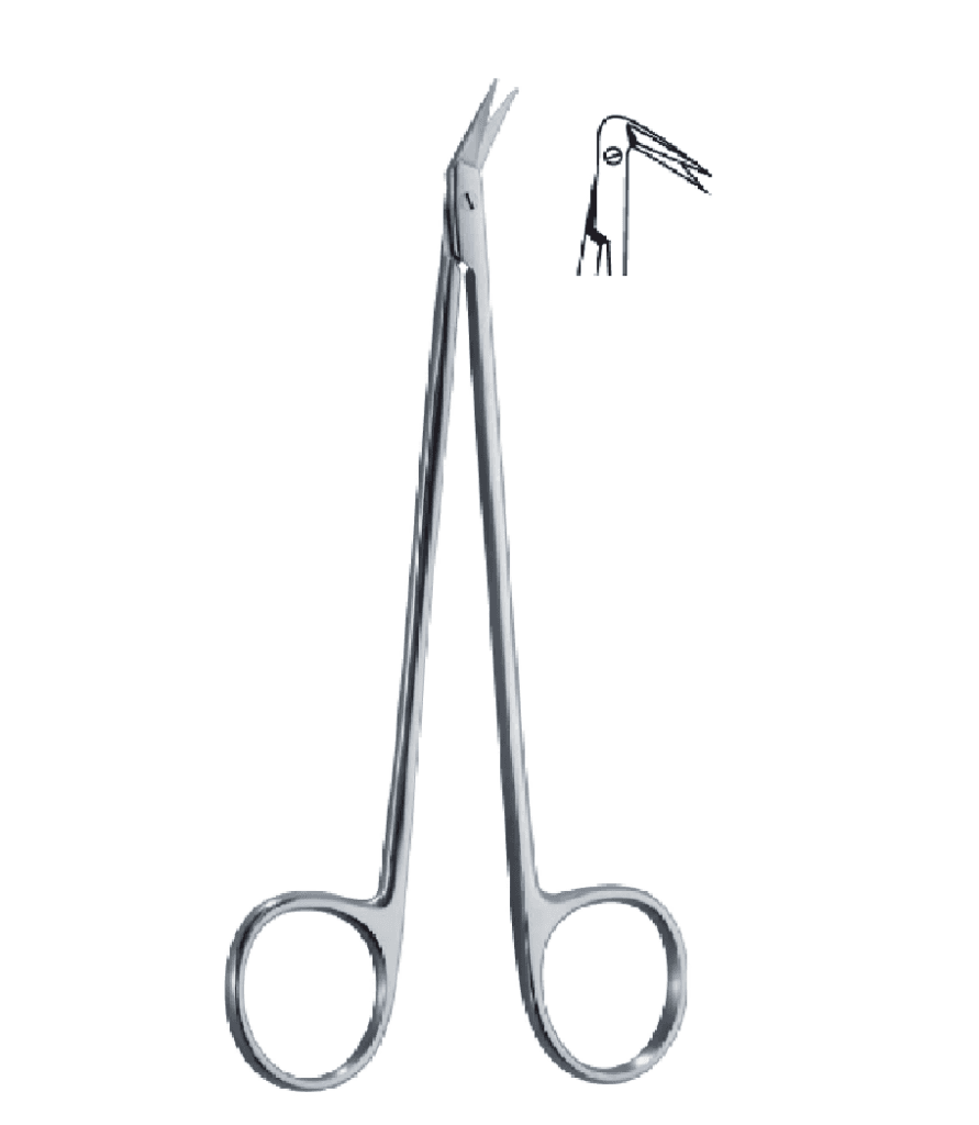 Diethrich-Hegemann Cardiovascular Scissors — 60° Delicate, 14.5 cm 1 Diethrich -Hegemann 190mm 19cm Diethrich - Hegemann