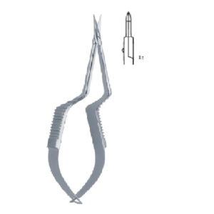 Jacobson straight 180mm 18cm Micro scissors