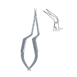Jacobson angled, 45? 160mm 16cm Micro scissors