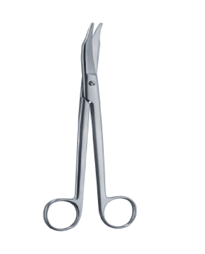 Martin Cartilage Scissors — Curved Serrated, 19 cm 1 Martin - Cartilage curved, Serrated Blade 190mm 19cm Diethrich - Hegemann