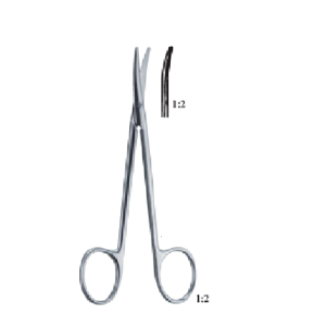 110mm 11cm Enucleation scissors