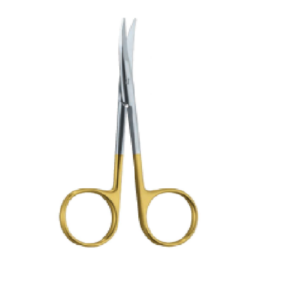 Kaye 115mm 11.5cm TC Plastic surgery scissors