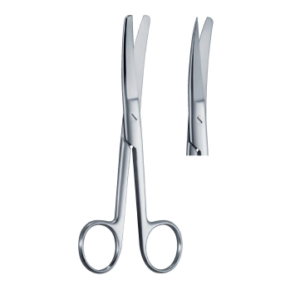 Standard Sharp/Blunt 155mm 15.5cm Operating Surgical Scissor