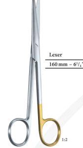 Bruns 240mm 24cm TC Bandage scissors