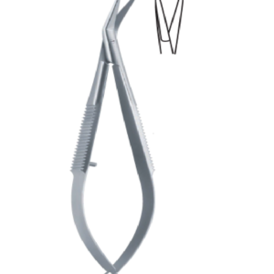 Noyes angulated, blunt-blunt 120mm 12cm Micro scissors