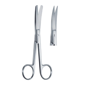 Standard Sharp/Sharp 115mm 11.5cm Operating Surgical Scissor