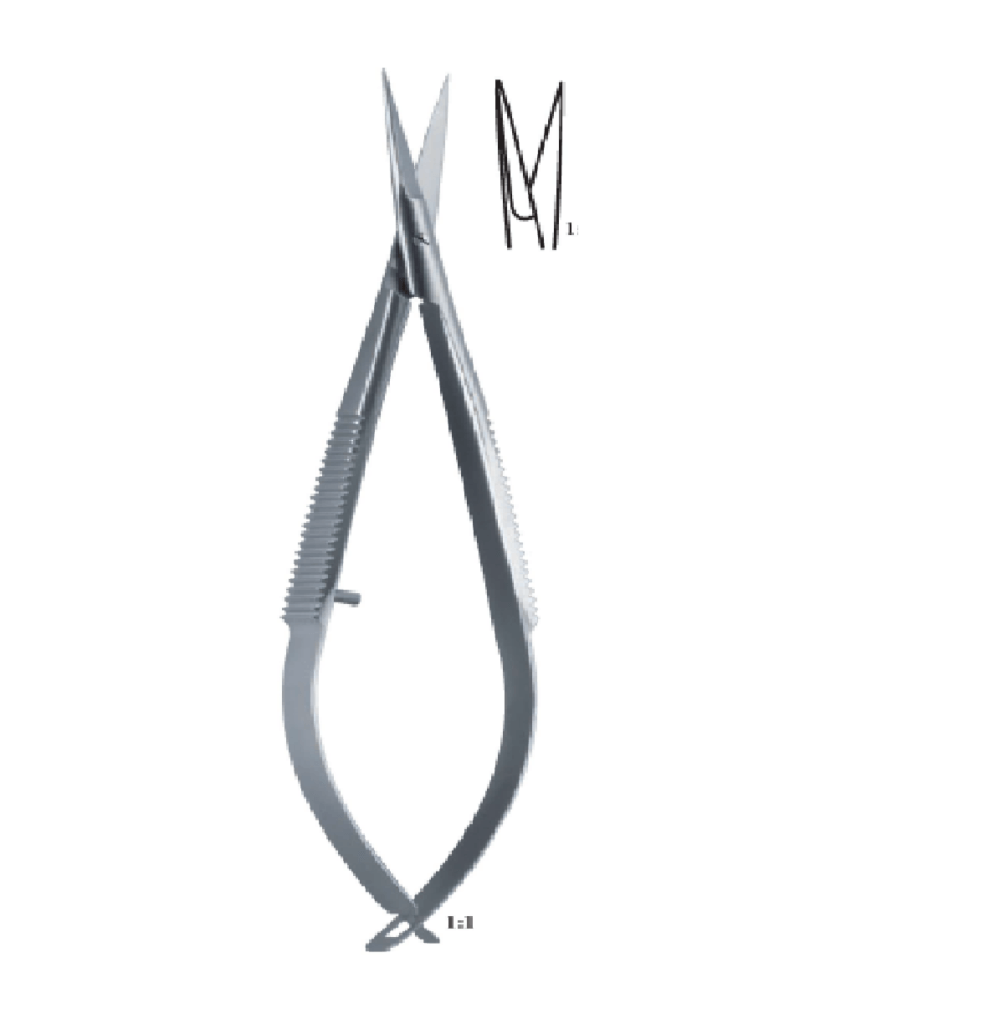 Noyes Micro Scissors — Straight Sharp/Sharp, 12 cm 1 Noyes straight, sharp-sharp 120mm 12cm Micro scissors