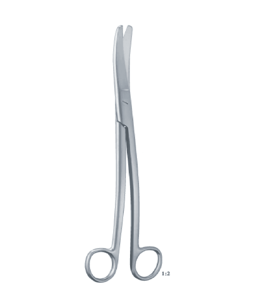 Siebold Gynaecological Scissors — S-Curved, 24 cm 1 SIEBOLD S-CURVED 240mm 24cm Gynaecological scissors