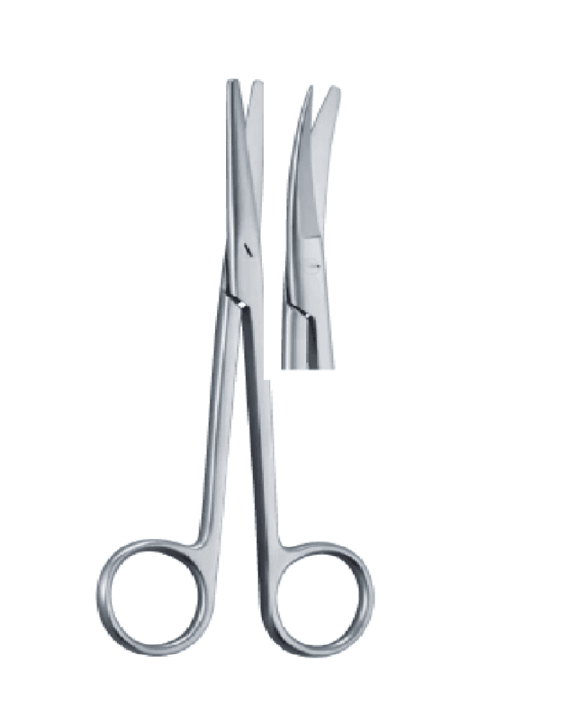Sims Gynaecological Scissors — Curved Variant, 20 cm 1 SIMS 200mm 20cm Gynaecological scissors