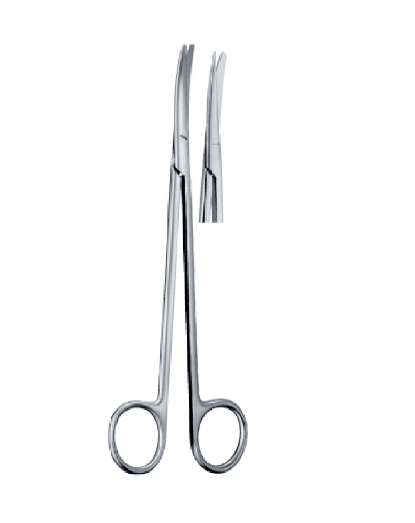 Metzenbaum Nelson Dissecting Scissors 250mm 25cm Curved Blunt/Blunt