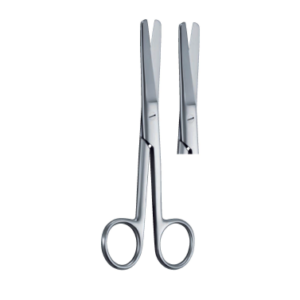 Standard Blunt/Blunt 185mm 18.5cm Operating Surgical Scissor