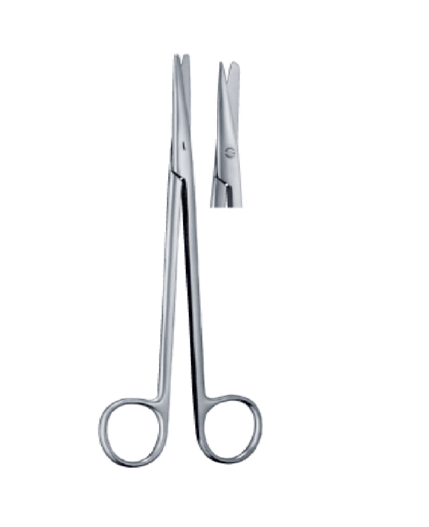 Metzenbaum-Nelson Dissecting Scissors — Curved, 23 cm (23.0 cm) 1 Metzenbaum-Nelson 230mm 23cm Dissecting scissors