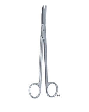 Boettcher 180mm 18cm Cartilage scissors