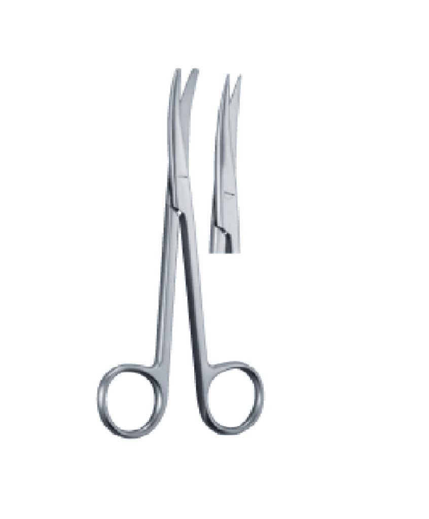 Metzenbaum Dissecting Scissors 230mm 23cm Curved Sharp/Sharp
