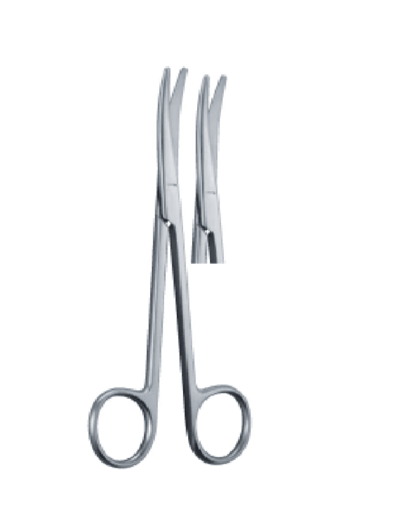Metzenbaum Delicate Dissecting Scissors — Curved, 28 cm (28.0 cm) 1 Metzenbaum 280mm 28cm Dissecting scissors