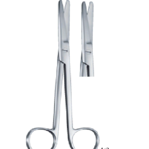 Mixter straight, saw edge 155mm 15.5cm Operating Surgical Scissor