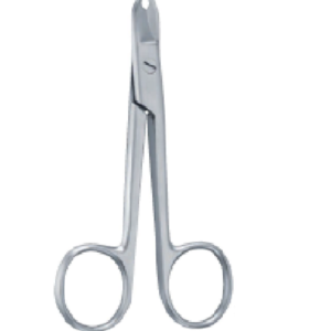 Serrated Blade 120mm 12cm Ligature scissors