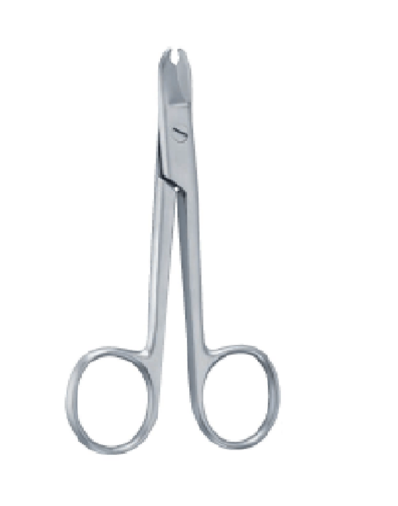 Ligature Scissors Serrated 120mm (12cm)