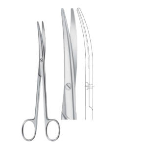 Mayo-Lexer Standard pattern 165mm 16.5cm Operating Surgical Scissor