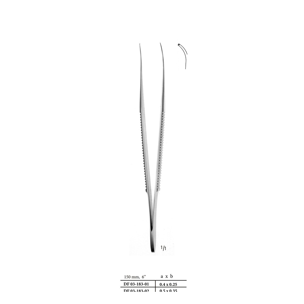 Tissue Forceps — 150 mm (15 cm), Pattern 183-02 1 DF 03-183-02