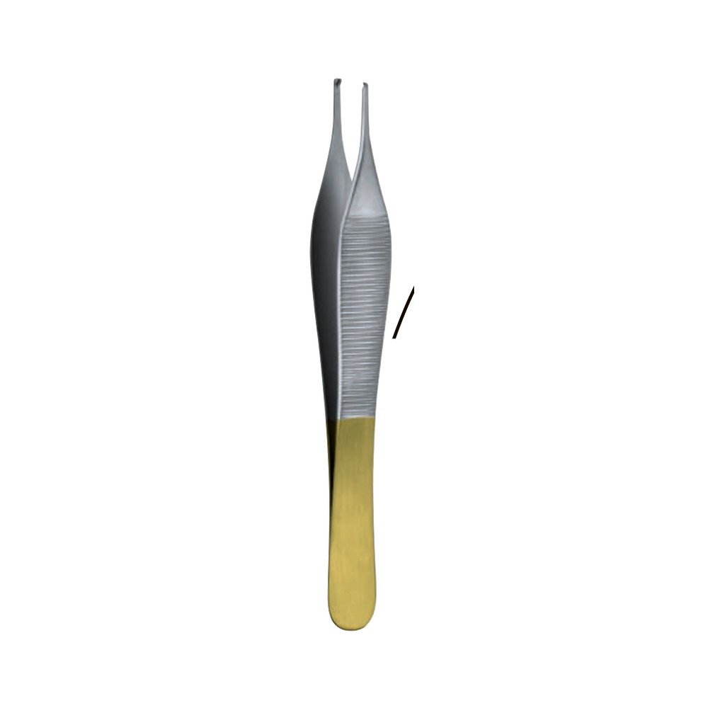 Adson Tissue Forceps — 1×2 Teeth, 12 cm, Tungsten-Carbide (12.0 cm) 1 DF 03-385-01