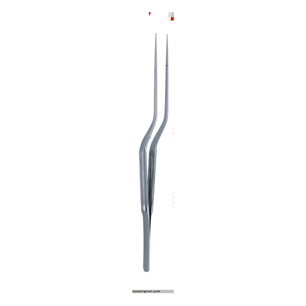 23cm Micro-forceps with round handle 1 DF 03-618-02