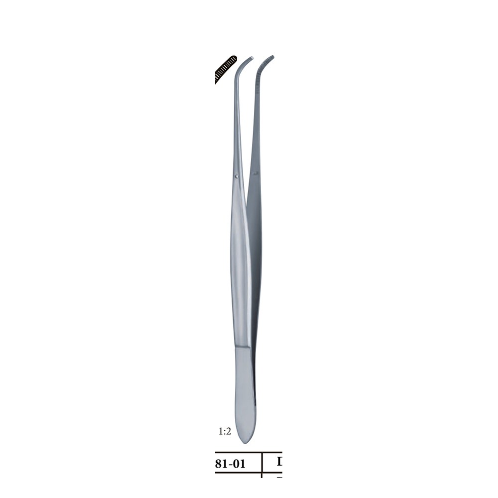 Cushing Tissue Forceps — 20 cm, Pattern 81 (20.0 cm) 1 DF 03-81-02