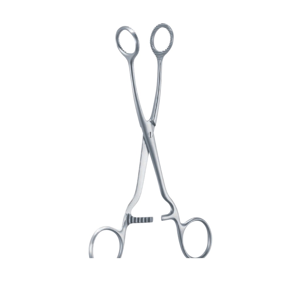 Collin 190 mm 19 cm DIAGNOSTICS, ANAESTHESIA-TONGUE HOLDING FORCEPS 1 DI 01-430-03