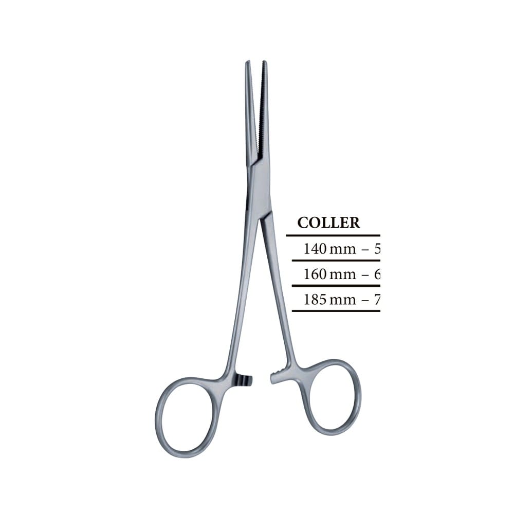 COLLER 185mm 18.5cm HAEMOSTATIC FORCEPS 1 HF 04-100-03