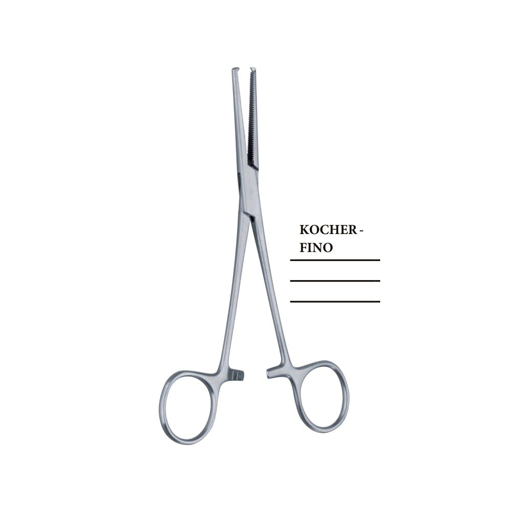 Kocher-Fino Hemostatic Forceps — 180 mm (18 cm) 1 HF 04-130-06