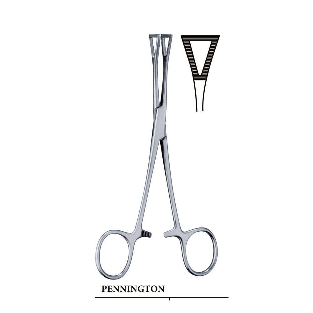 PENNINGTON 155mm 15.5cm HAEMOSTATIC FORCEPS 1 HF 04-175-01