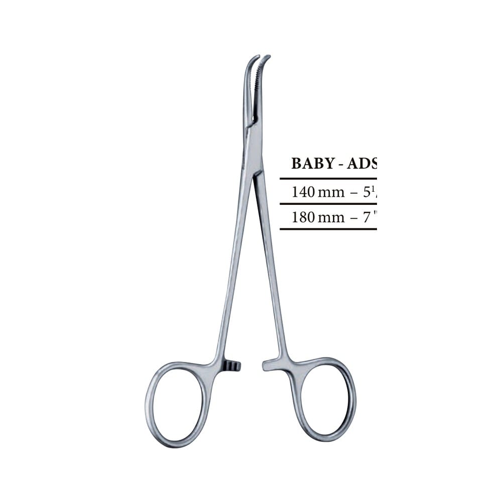 BABY - ADSON 180mm 18cm HAEMOSTATIC FORCEPS 1 HF 04-225-02