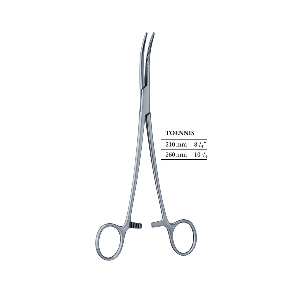 TOENNIS 260mm 26cm HAEMOSTATIC FORCEPS 1 HF 04-246-02
