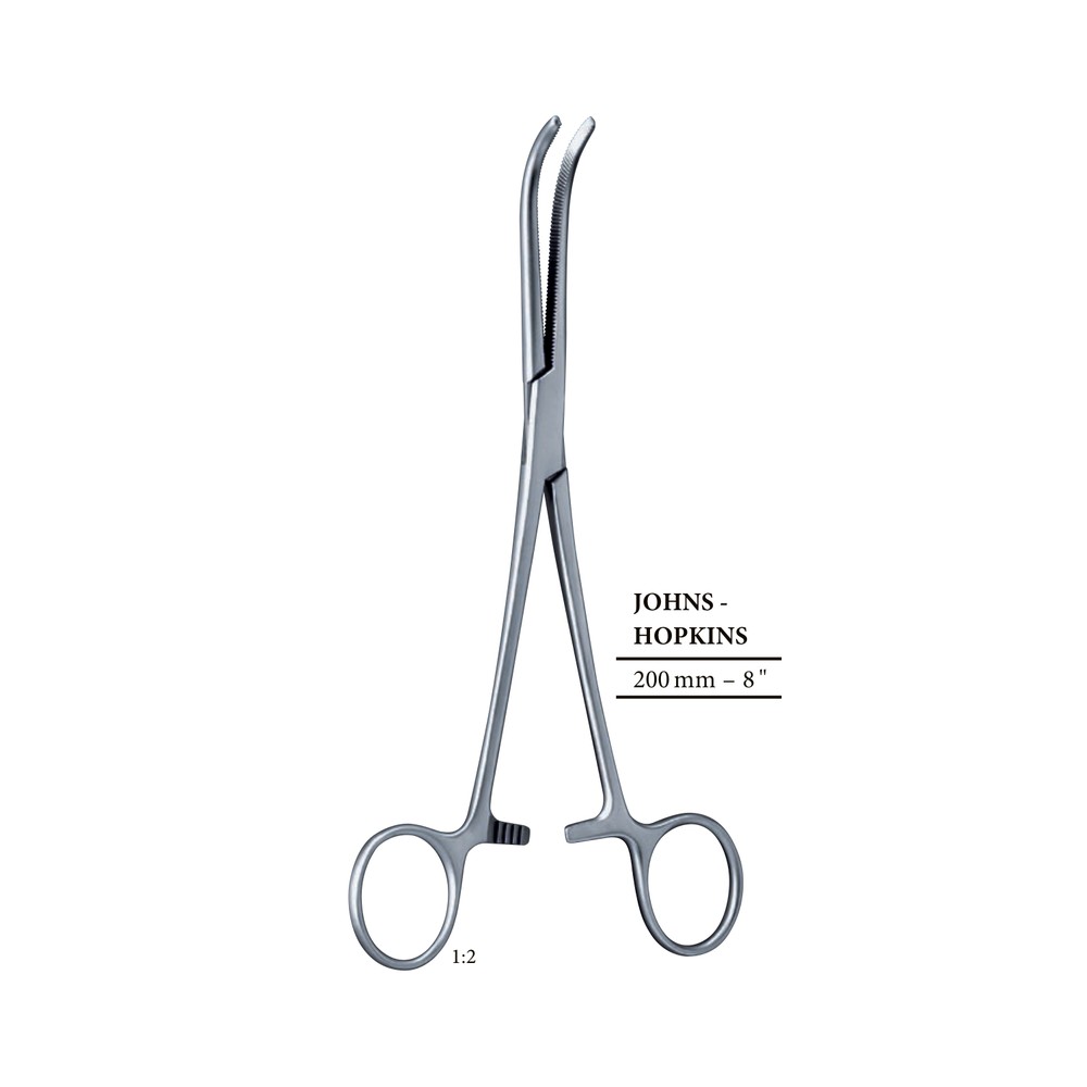 JOHNS - HOPKINS 200mm 20cm Dissecting and ligature forceps 1 HF 04-335-01