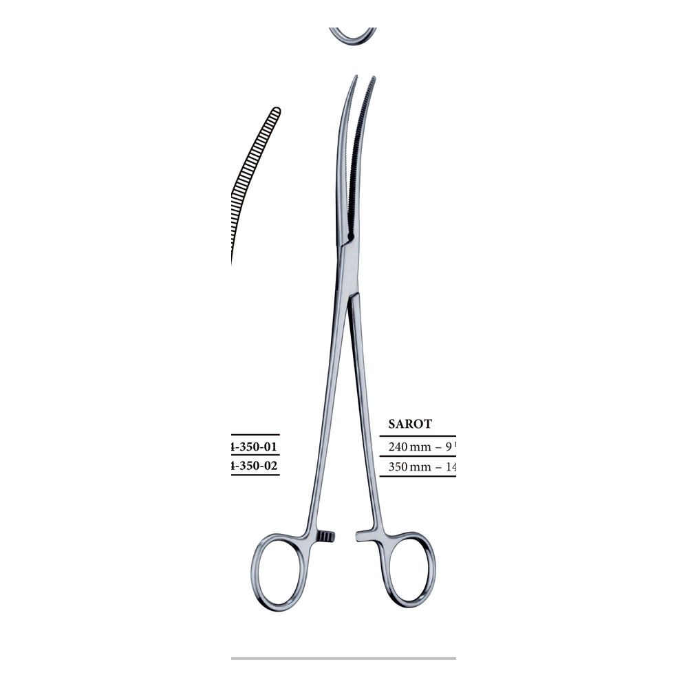 SAROT 350mm 35cm Dissecting and ligature forceps 1 HF 04-355-02