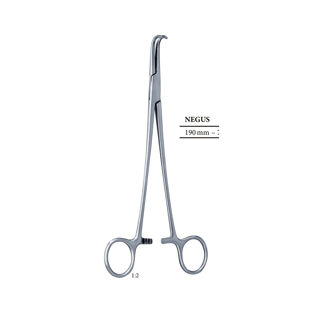 NEGUS 190mm 19cm Dissecting and ligature forceps 1 HF 04-366-01