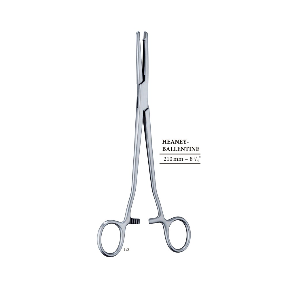 HEANEYBALLENTINE 210mm 21cm Clamp forceps ? Peritoneal forceps 1 HF 04-470-01