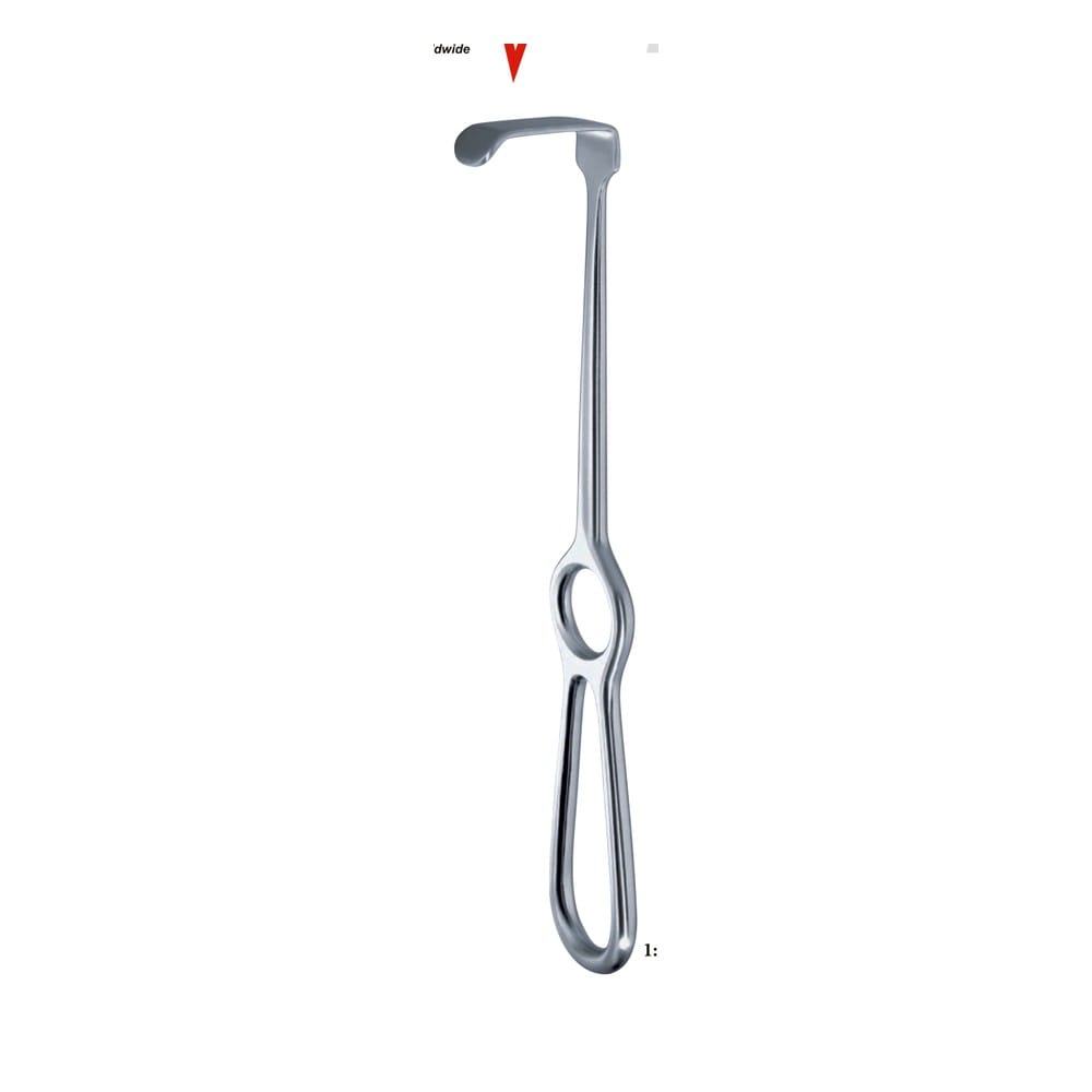 Kocher -Langenbeck ( Obwegeser ) x = 35 mm x 8 mm RETRACTORS - Wound Retractors 1 Kocher -Langenbeck ( Obwegeser ) x = 35 mm x 8 mm RETRACTORS – Wound Retractors