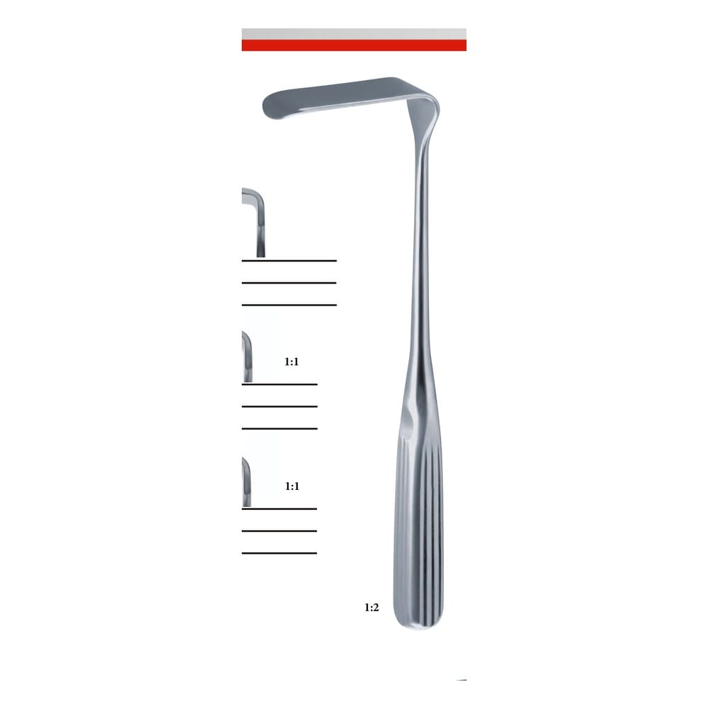 Sauerbruch x = 60 mm x 23 mm RETRACTORS - Wound Retractors 1 Sauerbruch x = 60 mm x 23 mm RETRACTORS – Wound Retractors